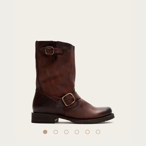 Frye Veronica Short Leather Boots